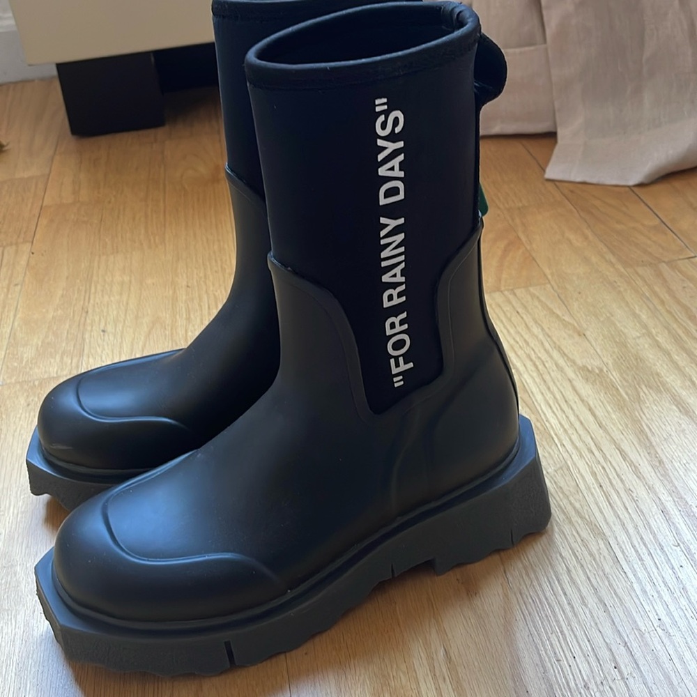 Off-White Rubber RainBoot